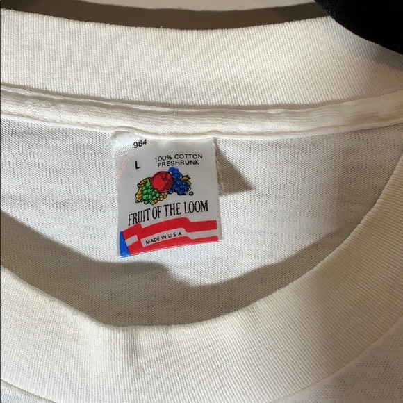 Vintage NHRA 1989 tee shirt. White. Size large. - Picture 3 of 4